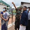 Field visit to affected areas in Ambagamuwa Korale Divisional secretariat Division